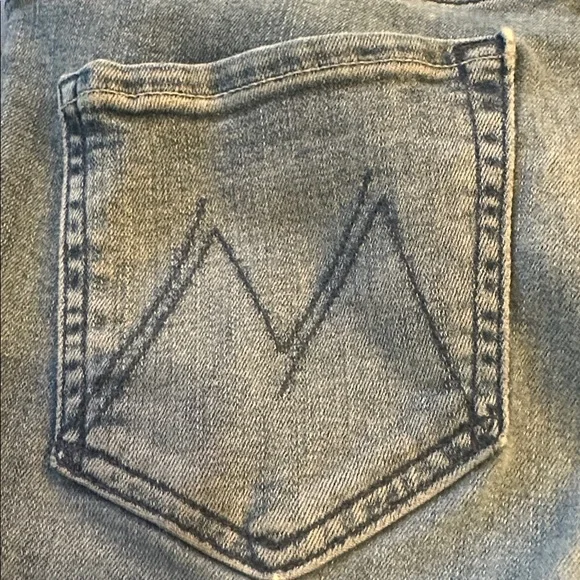 MOTHER Light Blue Skinny Jeans